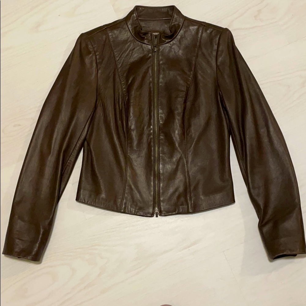 Genuine Italian Leather Coat (Danier)